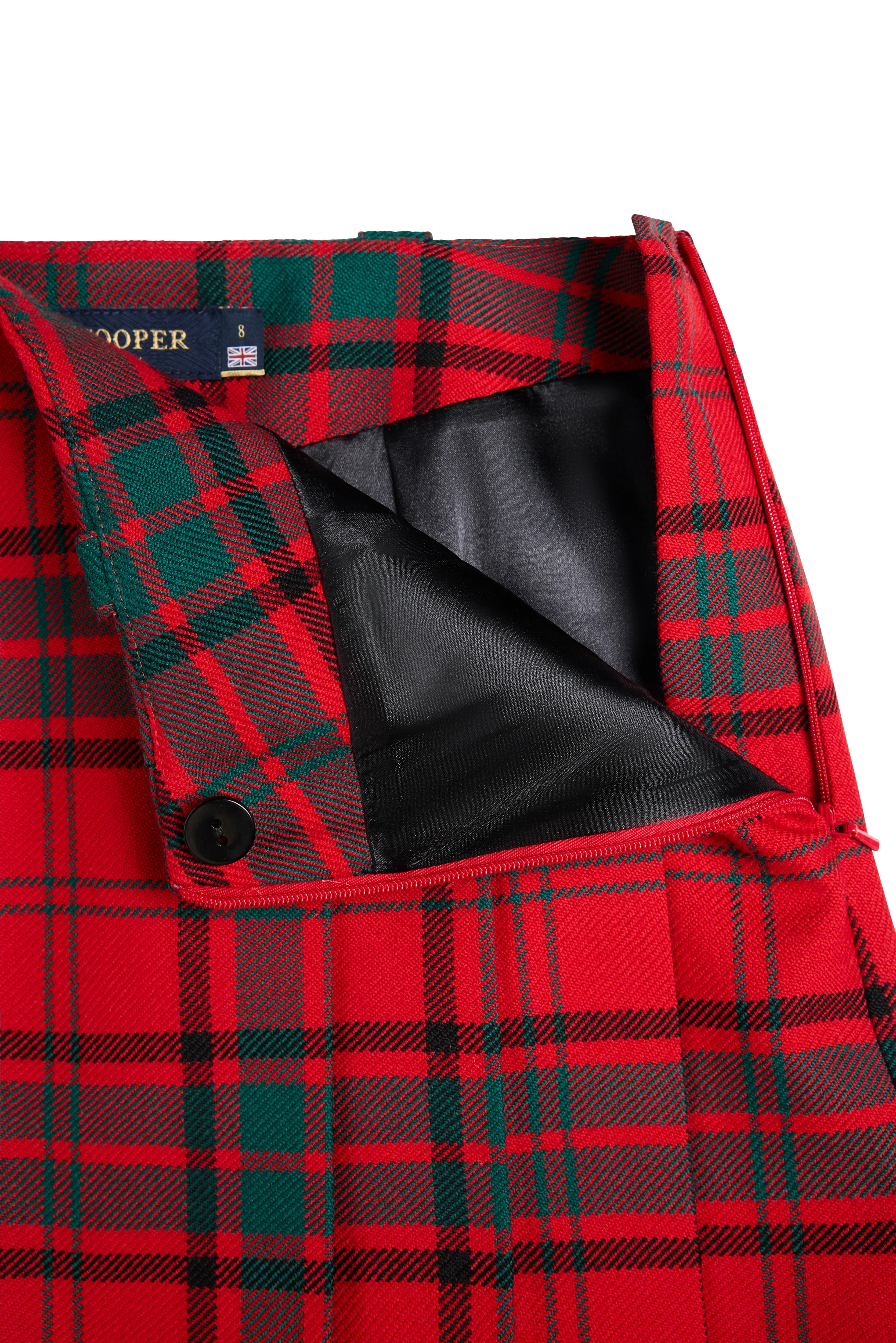 Belgravia Mini Skirt (Red Tartan) - Image 8