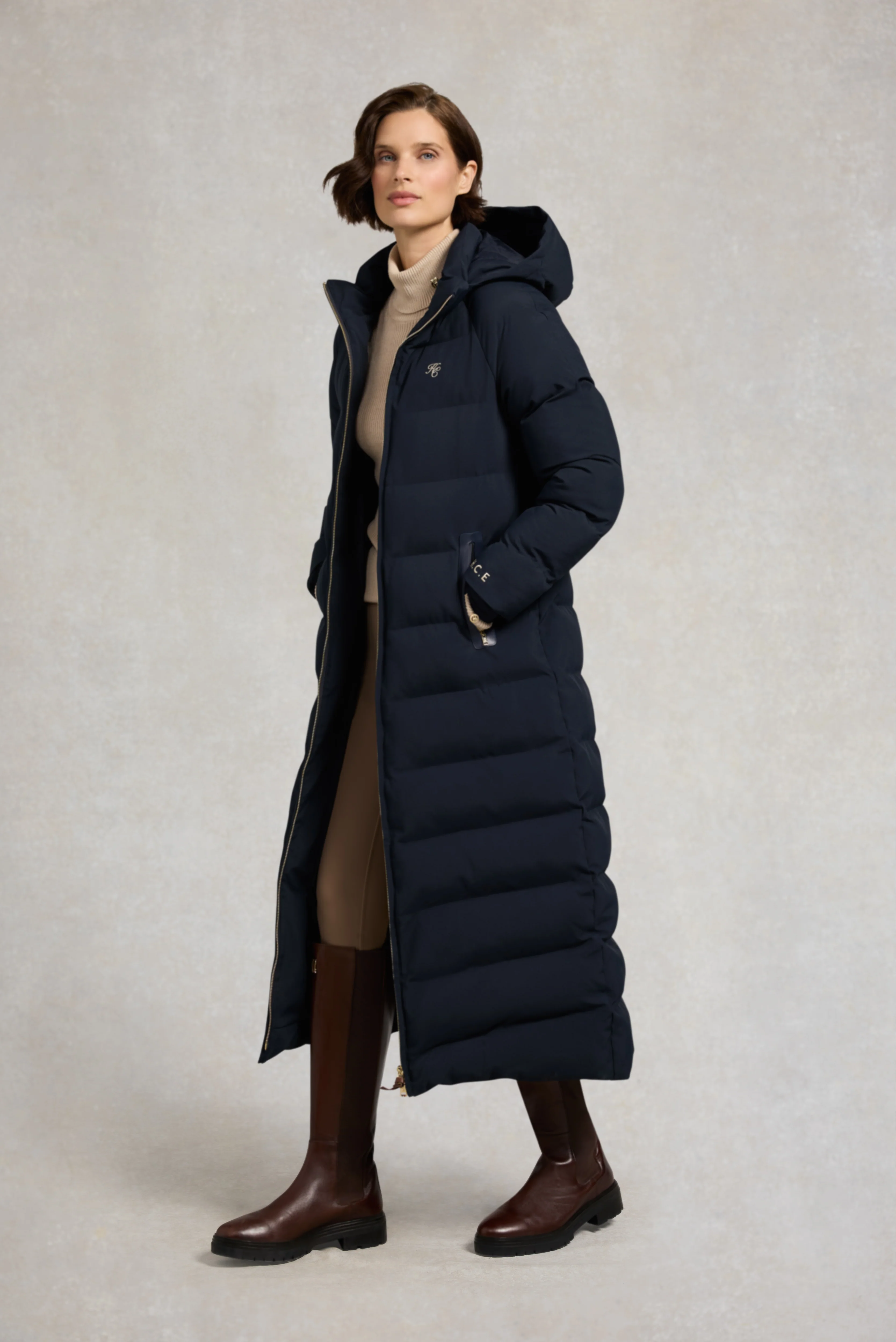 Chiltern Longline Yard Coat (Ink Navy) - Image 2