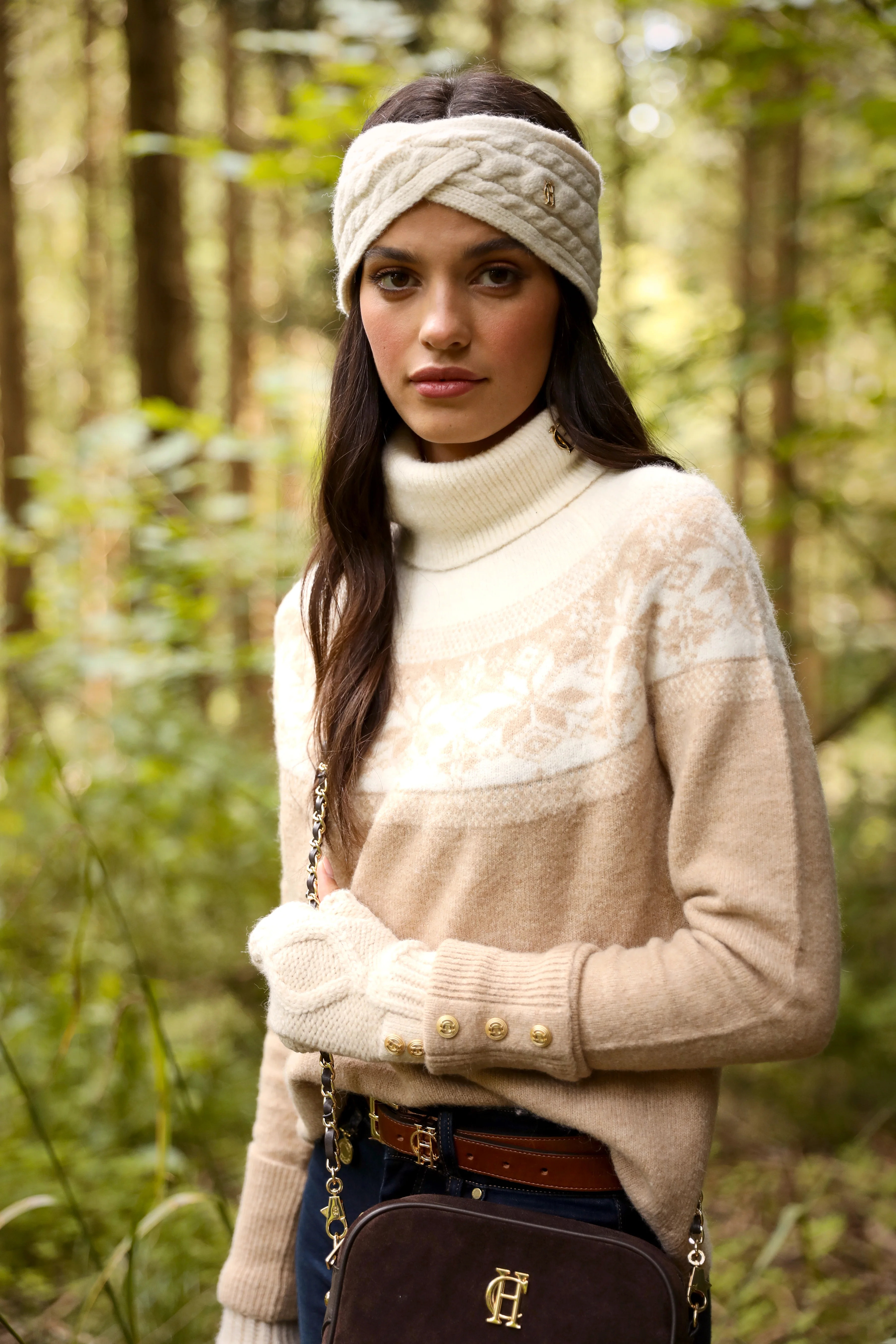 Cortina Headband (Cream) - Image 3