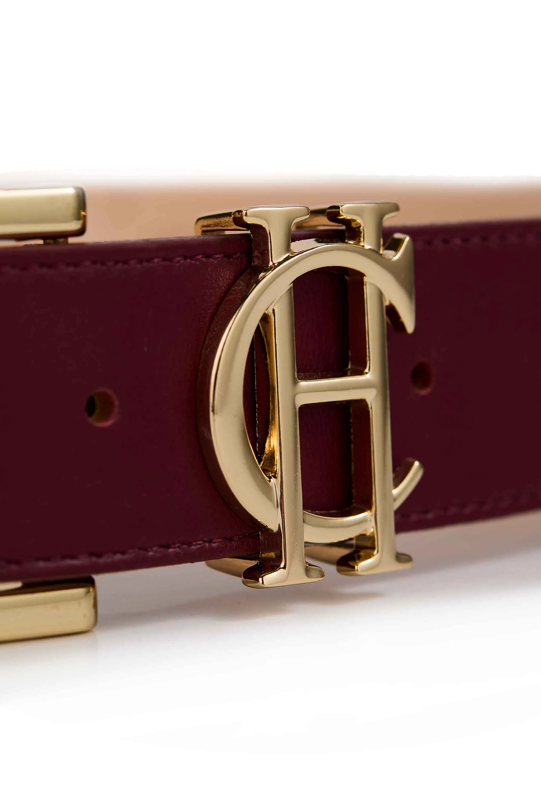 HC Classic Logo Belt (Oxblood) - Image 4