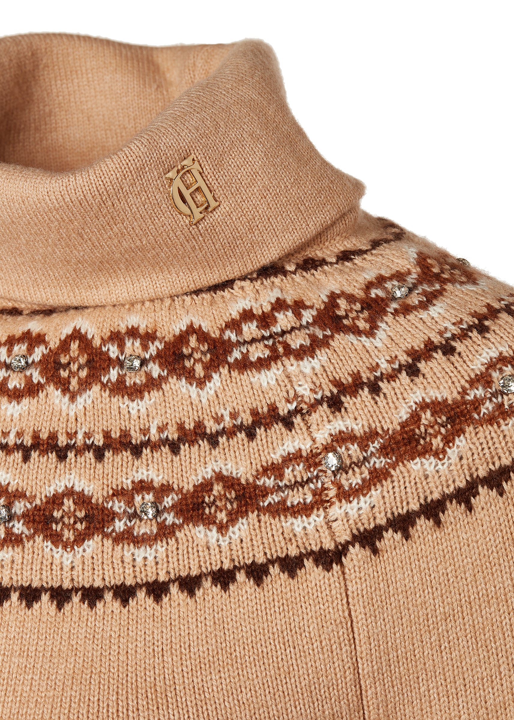 Jennifer Knit Dress (Camel) - Image 6