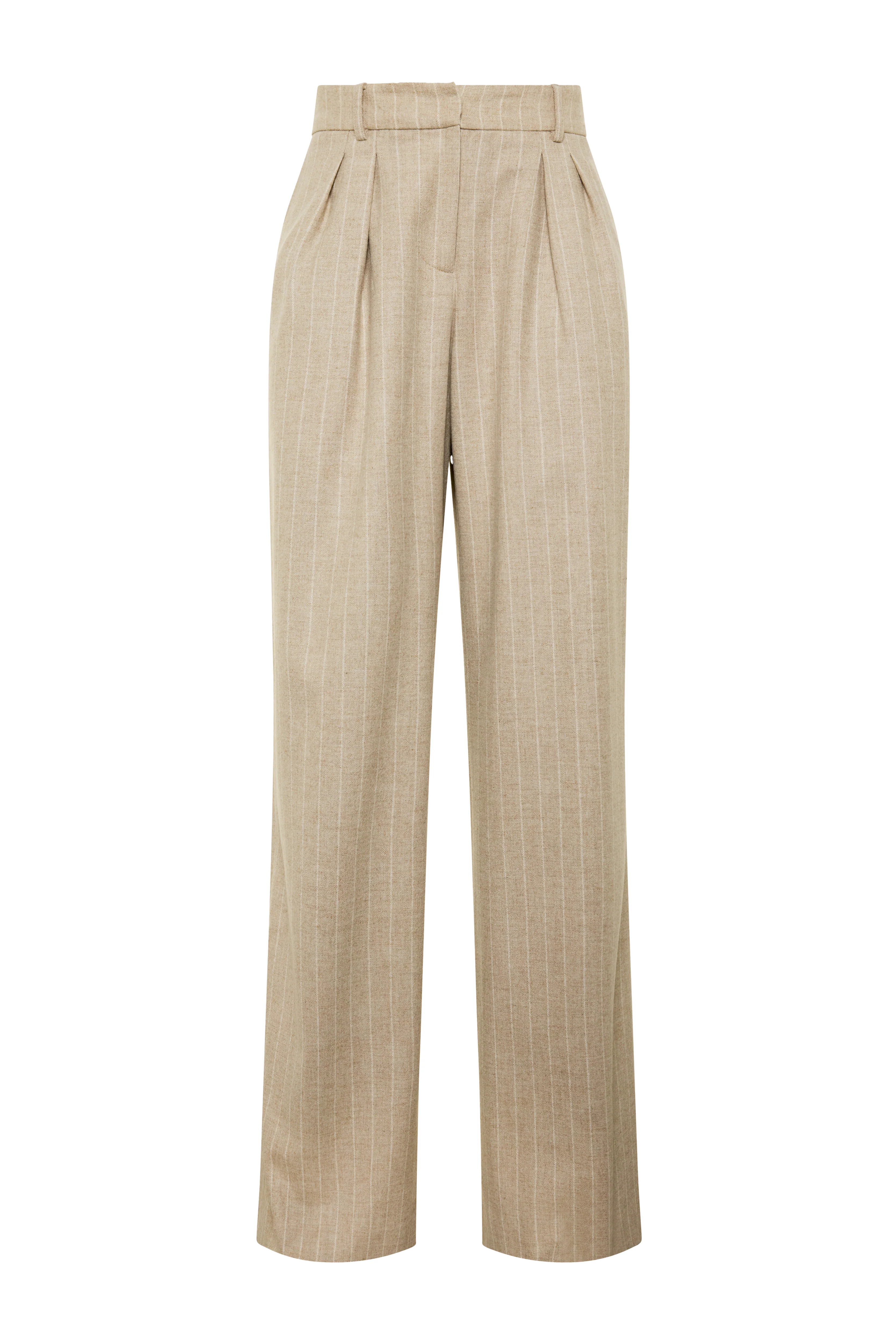 Laura Collett's Oatmeal Pinstripe Look - Image 4