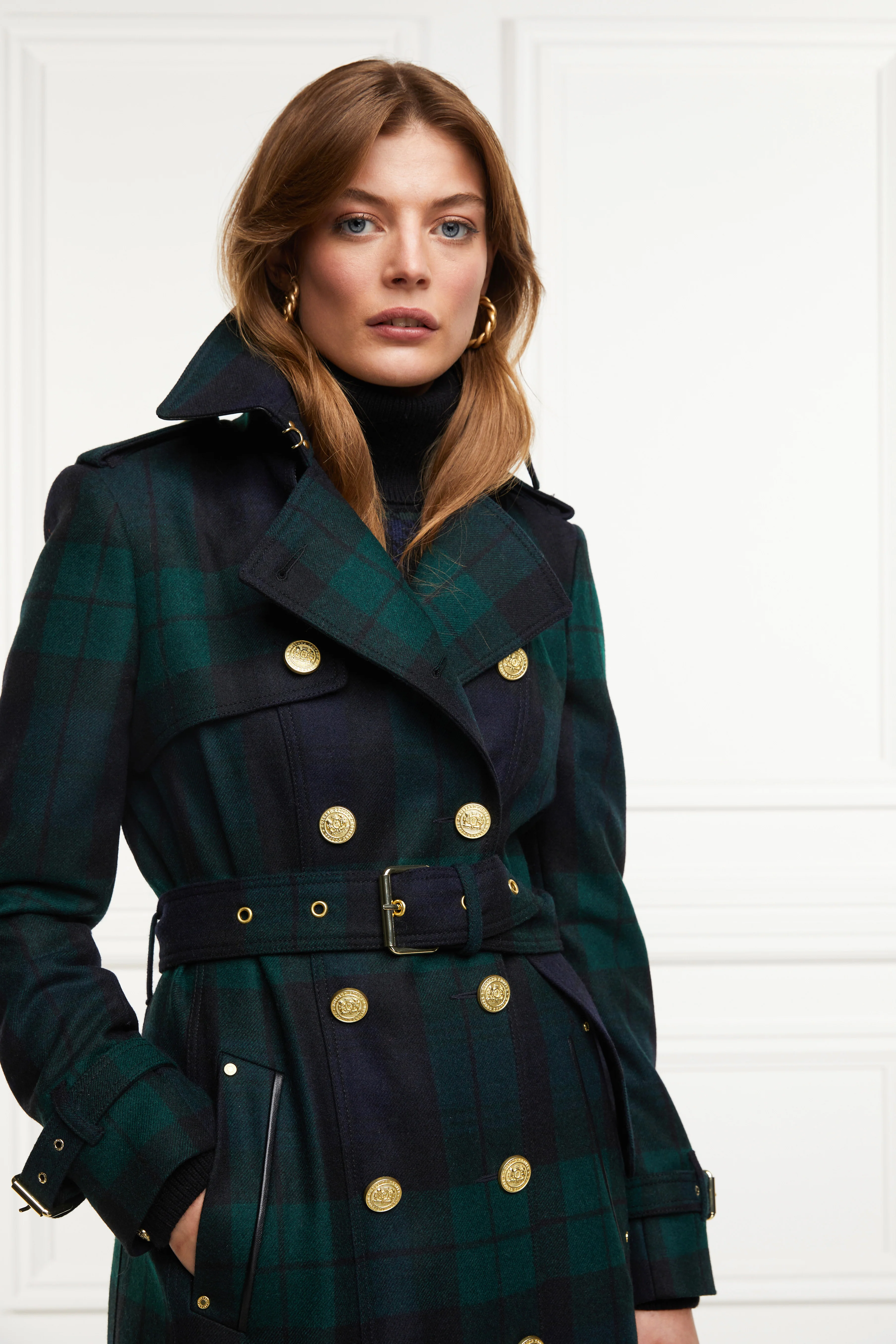 Marlborough Trench Coat (Blackwatch) - Image 10