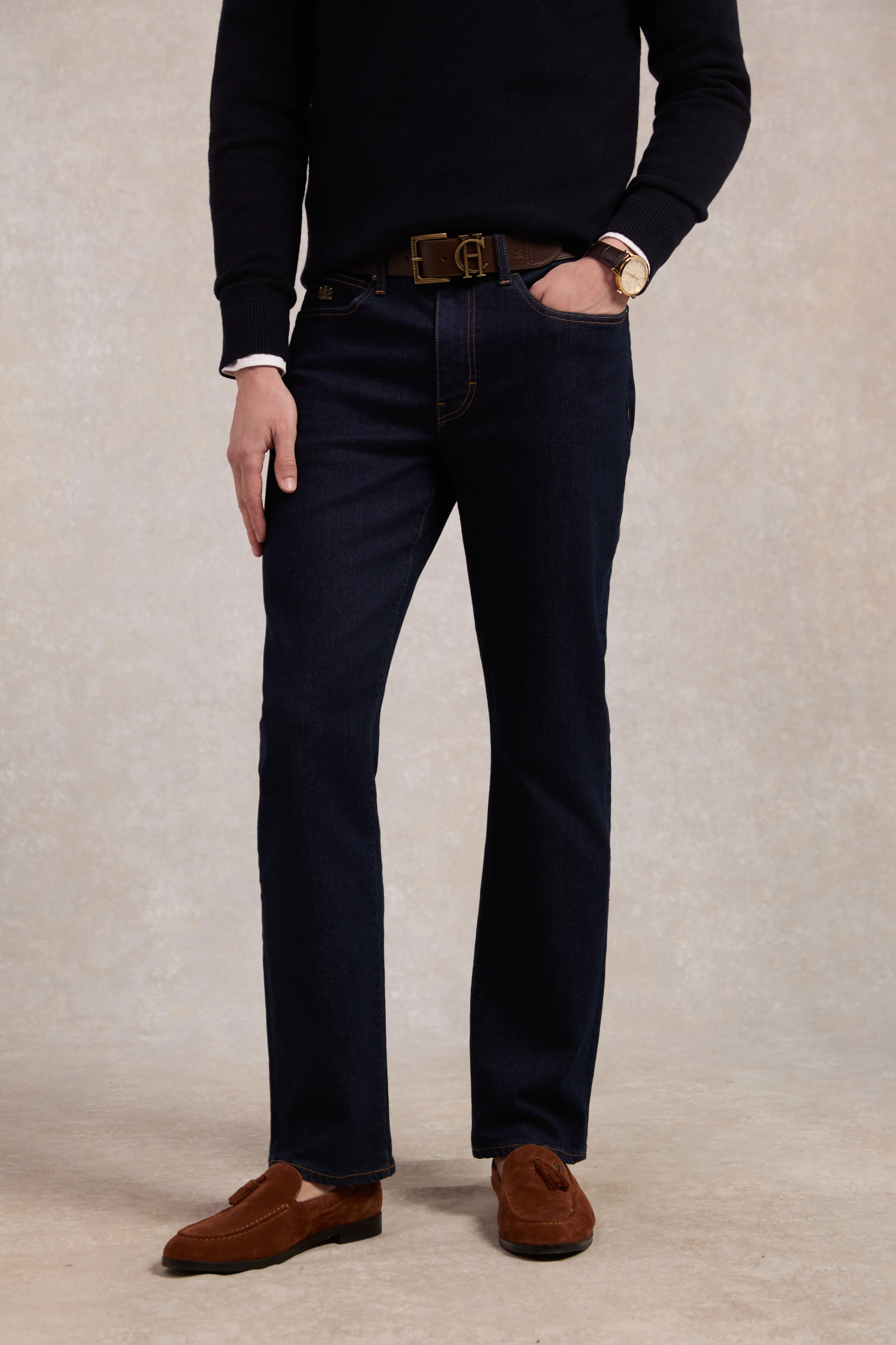 Classic Straight Jean (Dark Indigo) - Image 2