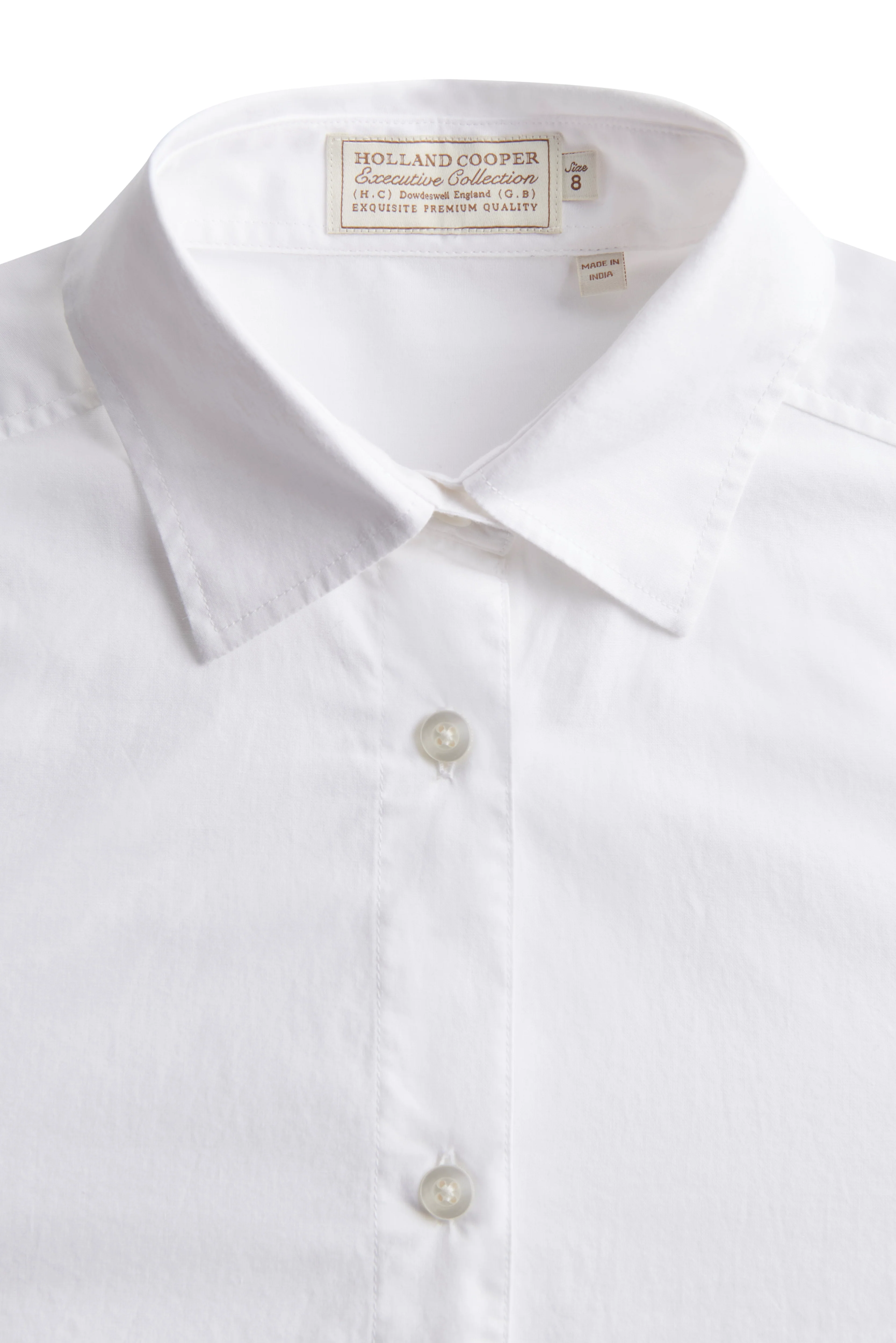 Relaxed Fit Shirt (White) - Image 9