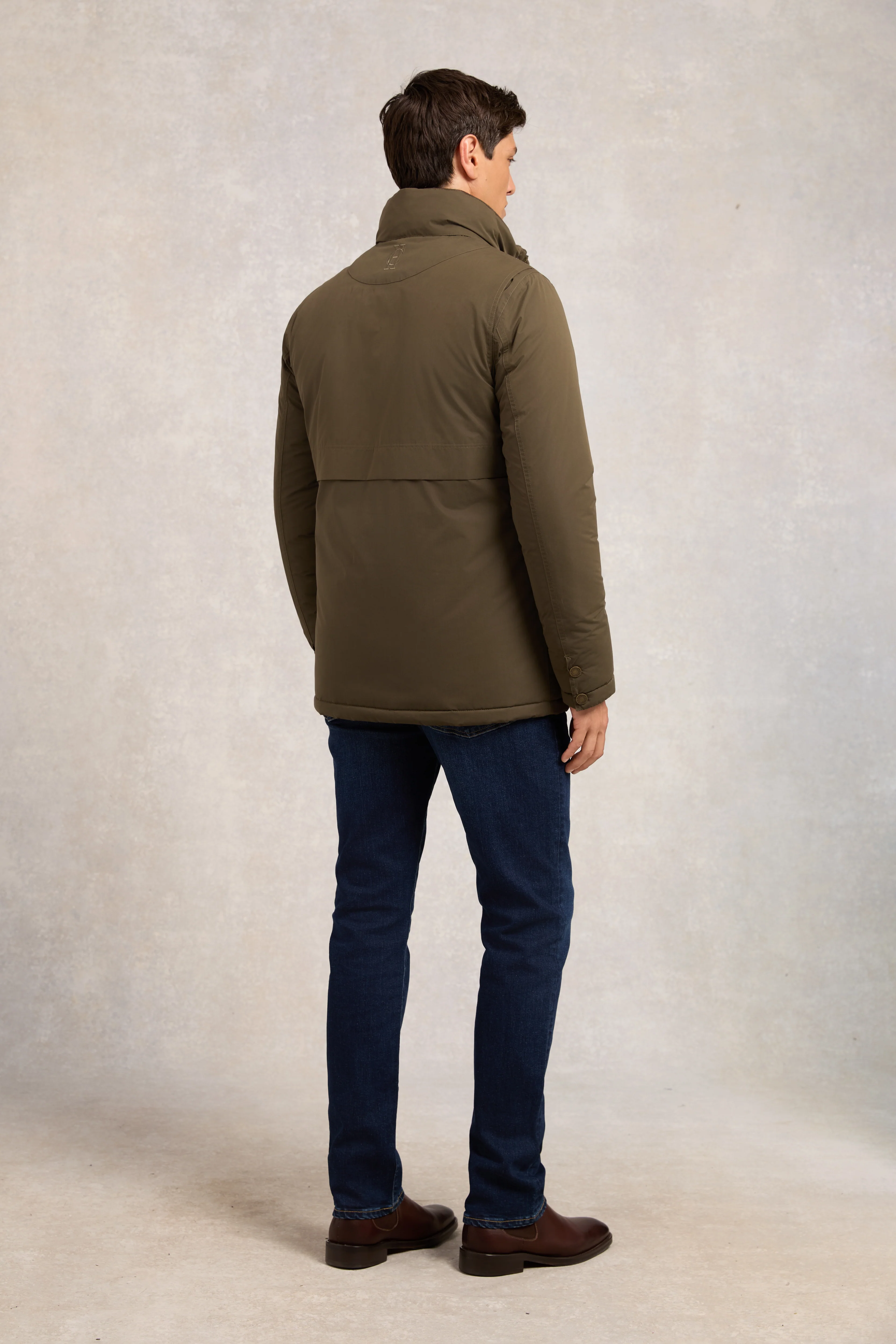 Men's Stamford Field Coat (Khaki) - Image 5