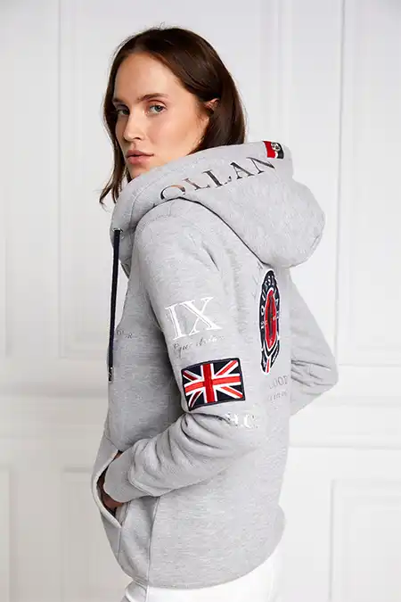 Team Hoodie (Grey Marl) - Image 5