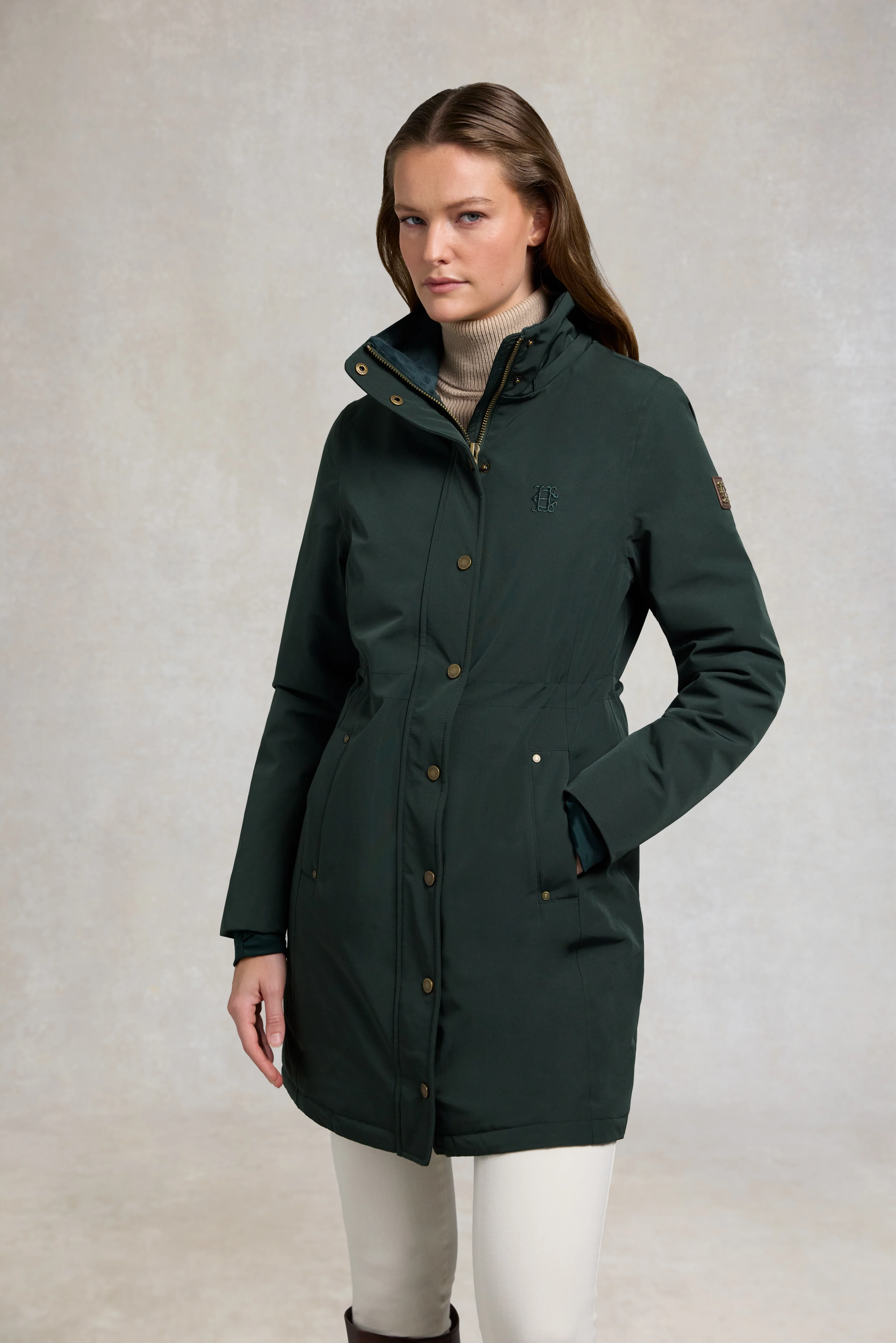 Team Waterproof Coat (Ivy Green)