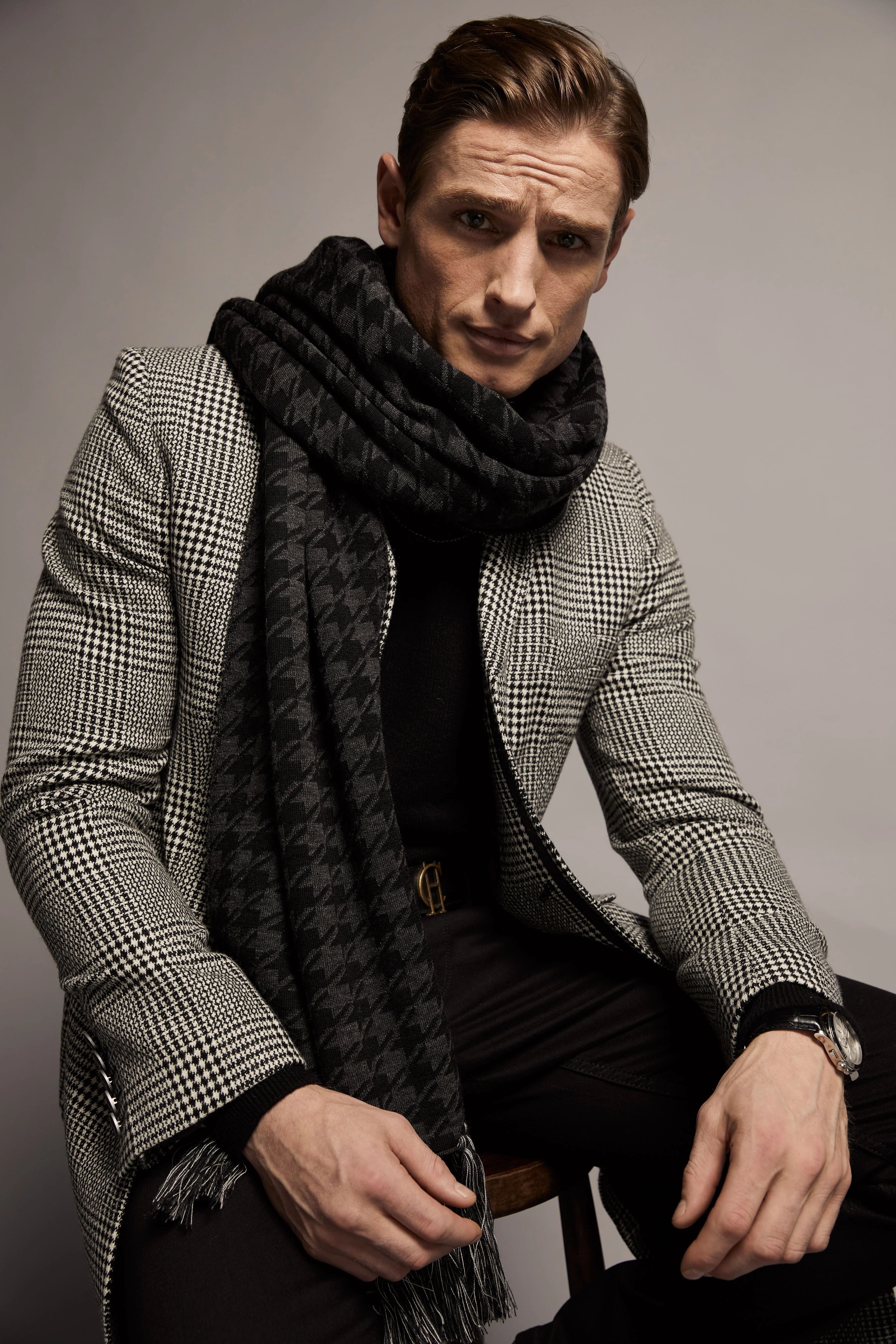 The Cheltenham Coat (Prince of Wales Mono) - Image 2