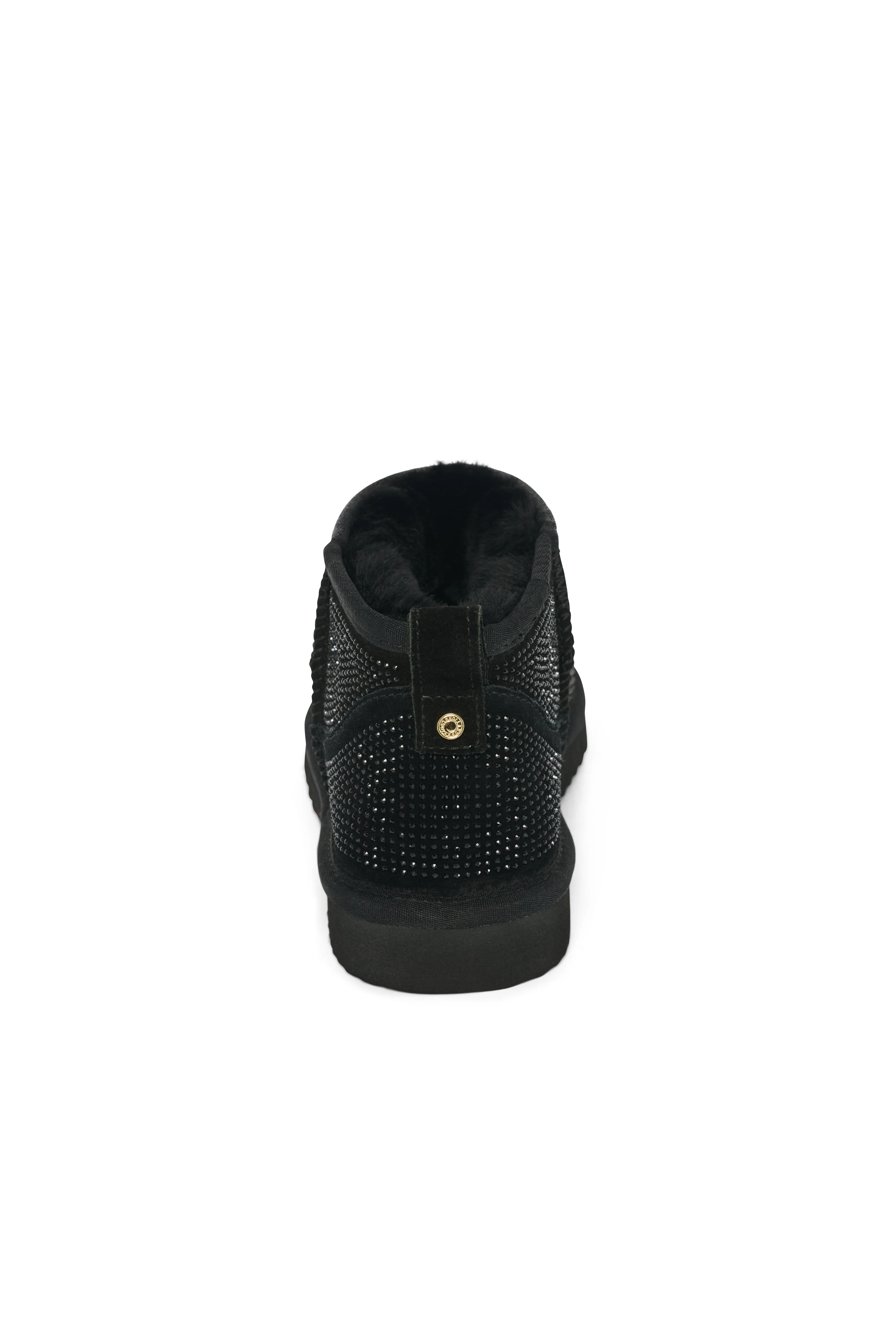 Ultra Mini Shearling Boot (Black Crystal) - Image 6