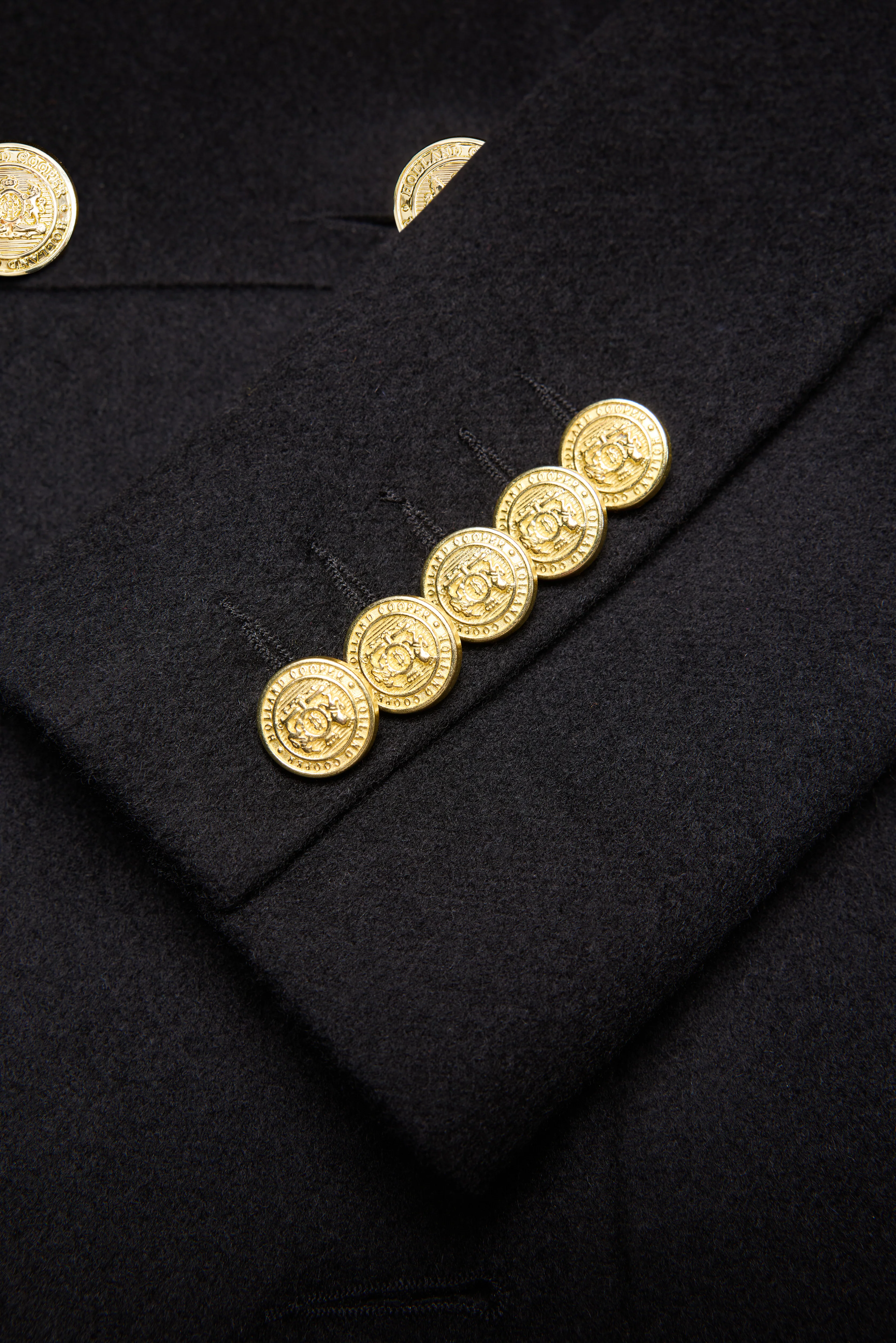 Windsor Fit & Flare Coat (Soft Black) - Image 10